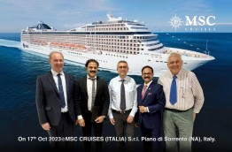 Eram Signed Agreement with MSC Cruise for Manning Services  in Europe.